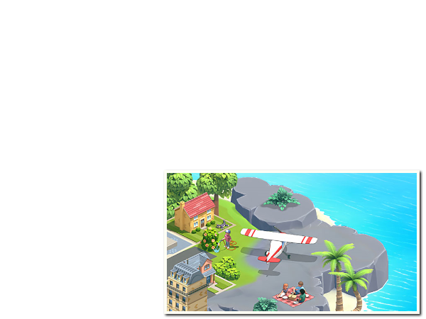 Start with a small town and witness it transform into a beautiful city which later becomes a bustling metropolis!